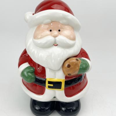 santa cookier jar