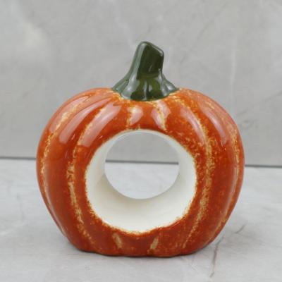 pumpkin napkin holder