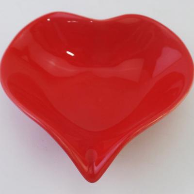 valentine heart dish