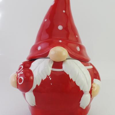 valentine cookier jar